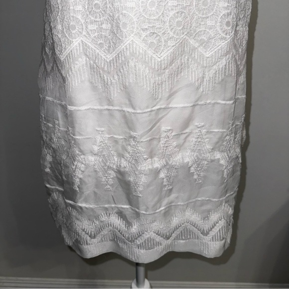 Abercrombie & Fitch Dress lace boho white dress size small - Picture 9 of 13